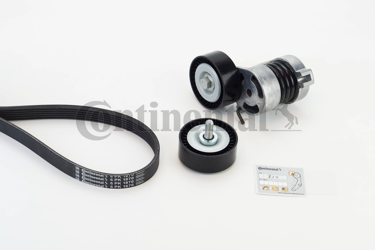 V-ribbed Belt Set